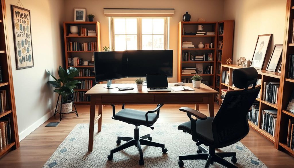 home office setup